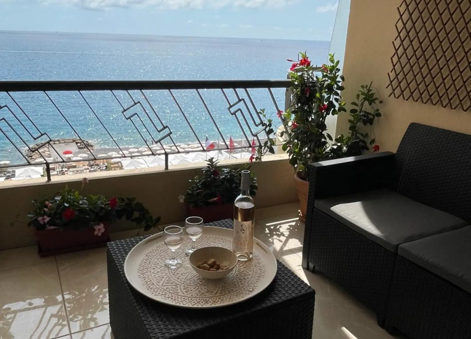 Magnifique Appartement Avec Vue Sur Mer 니스